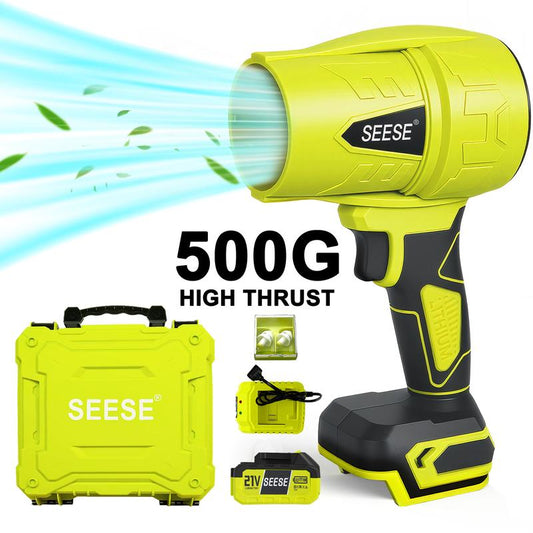 Turbo Jet Blower,Leaf Blower, Violent Turbo Fan, Brushless Pure Copper Motor,Car Drying After Wash, Handheld Snow Blower,Cordless Turbo Power Air Duster,Home Improve,Garden Mainte